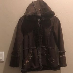 Rothschild Faux fur shelled coat child